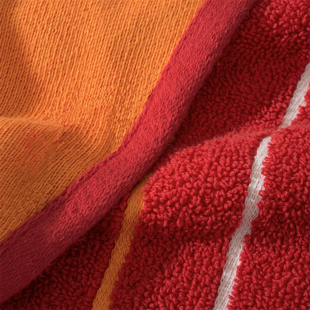 aqua-textil Saunatuch Baumwolle Sonnensegel Granada Sichtschutz, cm Frottee 80x200 Heimtextilien, rot Haushalt Bettwaren, und