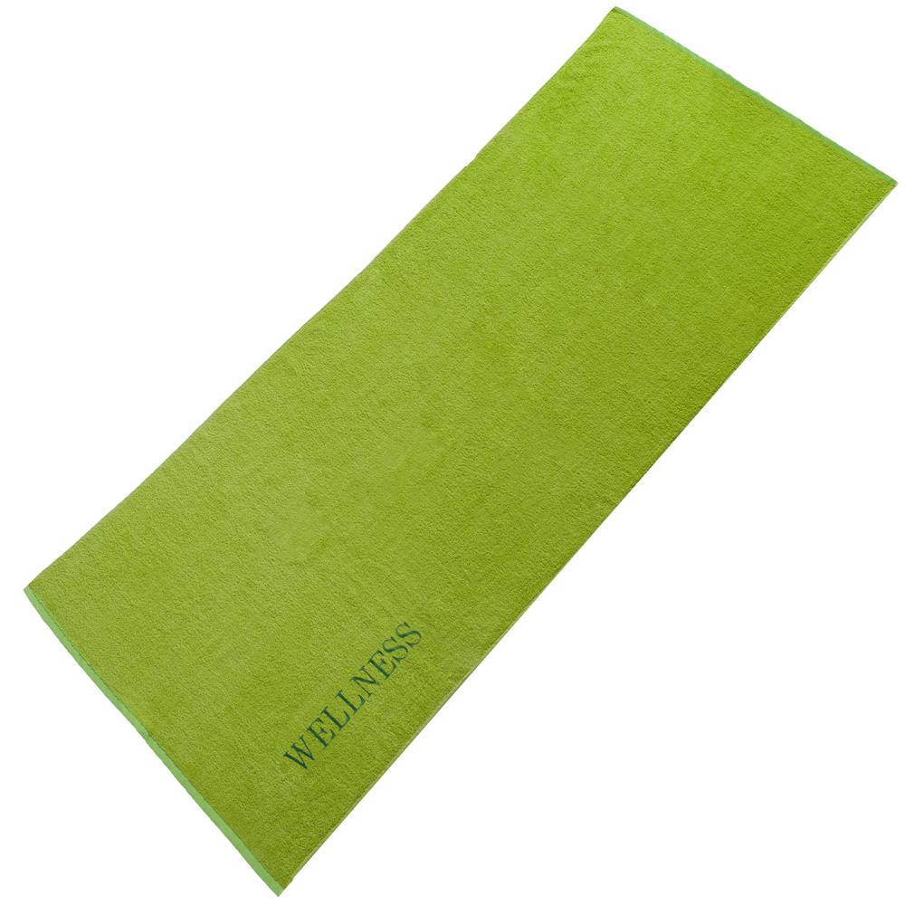 Sonnensegel Frottee Heimtextilien, und Sichtschutz, Bettwaren, 80x200 aqua-textil Wellness Uni Haushalt grün Saunatuch