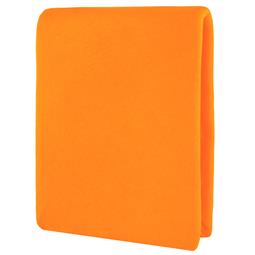 Spannbettlaken Baumwolle Elasthan Rundumgummi Aqua Doppelpack 90x200-100x220 orange