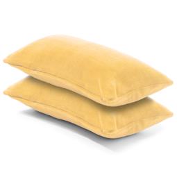 CelinaTex Kissenbezug Coral-Fleece flauschig Comfortable Doppelpack 40x80 beige