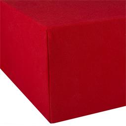 Spannbettlaken Wasserbett Boxspringbett Baumwolle Doppelpack 90x200-100x220 Exclusiv rubinrot