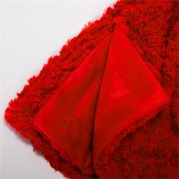 CelinaTex Kuscheldecke Plüsch Nicki Florenza 150x200 rot