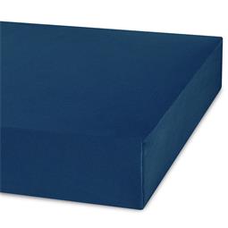 CelinaTex Spannbettlaken Mikrofaser Jersey Jade dunkel blau 140x200 - 160x200