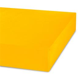 CelinaTex Spannbettlaken Mikrofaser Jersey Jade mais gelb 180x200 - 200x200