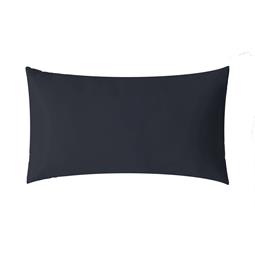 aqua-textil Kissenbezug Mako Satin Marken-Reißverschluss Luxury 40x60 dunkelblau