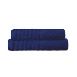 CelinaTex Handtuchset Baumwolle Frottee Pisa dunkelblau 1x 70x140 + 1x 80x200