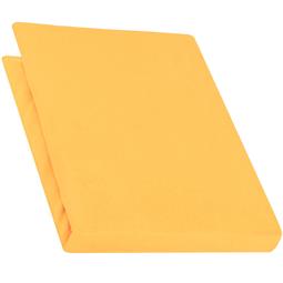 aqua-textil Spannbettlaken Baumwolle Jersey 140x200-160x220 Pur mais gelb