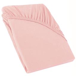 CelinaTex Spannbettlaken Baumwolle Relax Doppelpack rosa 90x200 - 100x220