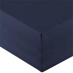 aqua-textil Spannbettlaken Wasserbett Jersey Royal 180x200-200x220 cm dunkel blau