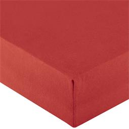 aqua-textil Spannbettlaken Wasserbett Jersey Royal 180x200-200x220 cm kirsch rot