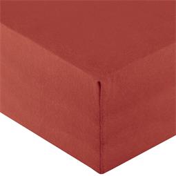 aqua-textil Spannbettlaken Wasserbett Jersey Royal XL 200x220-220x240 cm kirsch rot