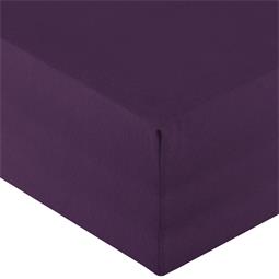 aqua-textil Spannbettlaken Wasserbett Jersey Royal Doppelpack 90x200-100x220 cm lila