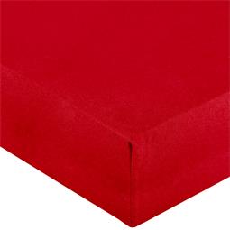aqua-textil Spannbettlaken Wasserbett Jersey Royal Doppelpack 90x200-100x220 cm rubinrot