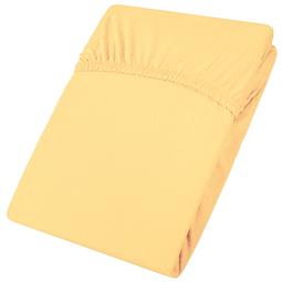 aqua-textil Spannbettlaken Baumwolle Jersey Viana 90x200-100x200 gelb